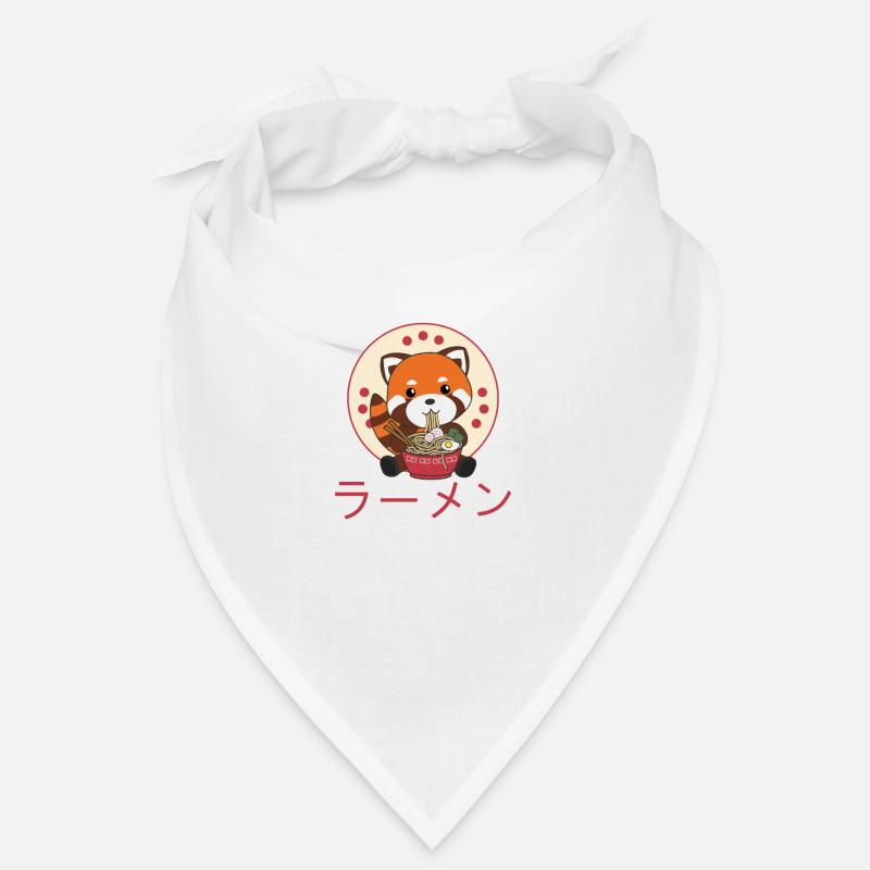 Powered by Ramen sweet red panda eats ramen Bandana