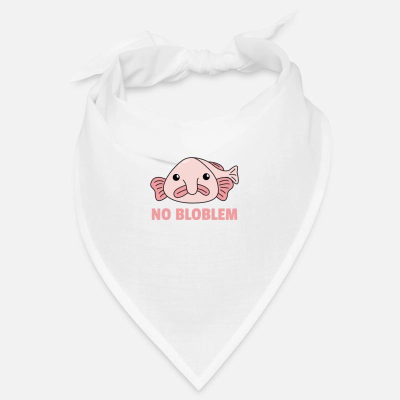 Blobfisch No Bloblem lustiger Blobfish Bandana