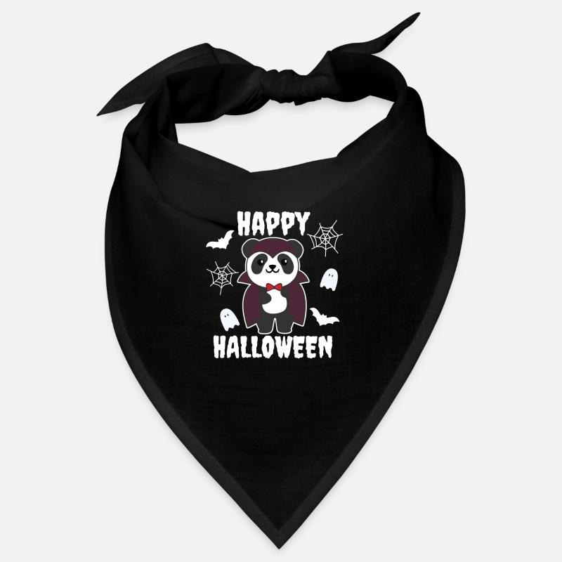 Panda Happy Halloween süßer Vampir Kostüm Bandana