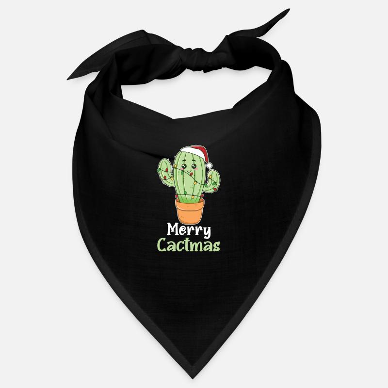 Merry Cactma's Funny Cacti Plants Wordplay Bandana