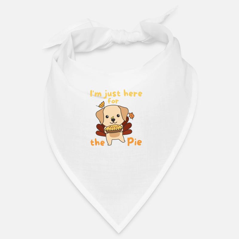 Tenue de thanksgiving Day dinde Labrador avec tarte Bandana