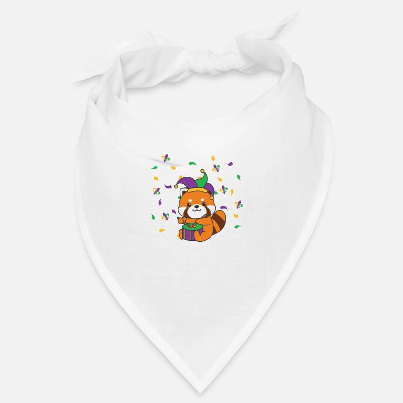 Carnival Red Panda with Drum Carnival Costume Bandana