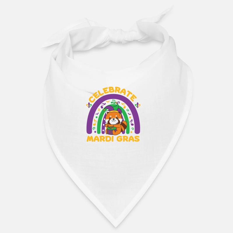 Carnival Red Panda with Drum Carnival Costume Bandana