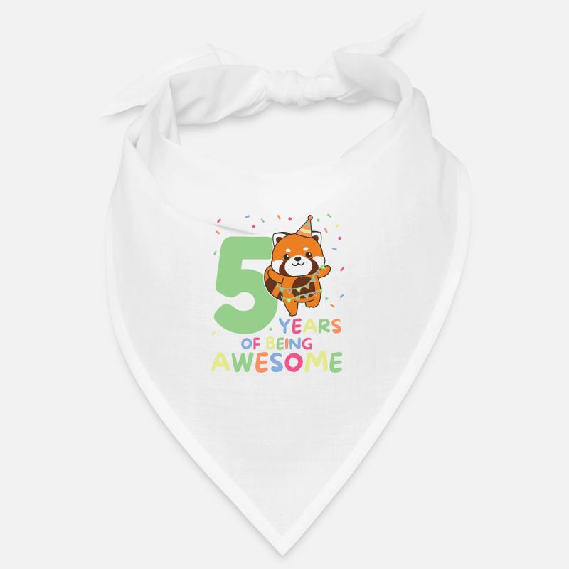 Panda roux pour les enfants de 5 ans Bandana