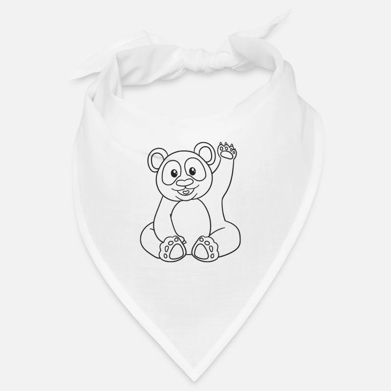 Panda, Panda Bear, Gift, Gift Idea Bandana