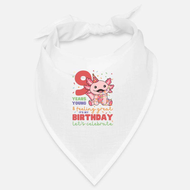 Axolotl pour les enfants de 9 ans Bandana