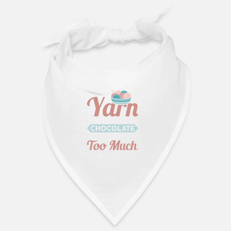 Handmade knitting funny knitting saying Bandana