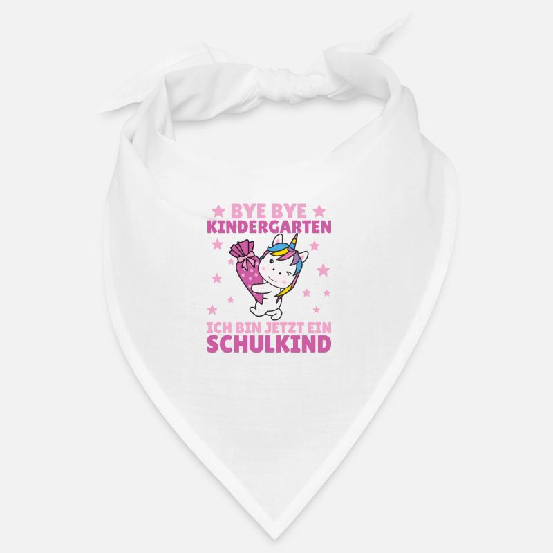 bye bye Kindergarten ich bin jetzt ein Schulkind Bandana