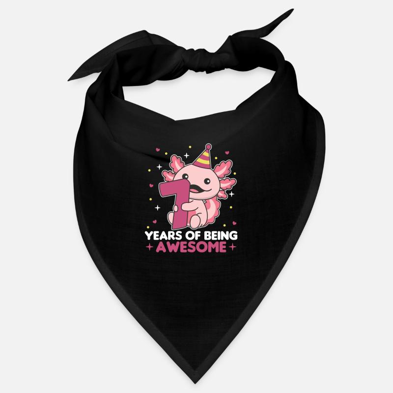 Axolotl pour les enfants de 7 ans Bandana