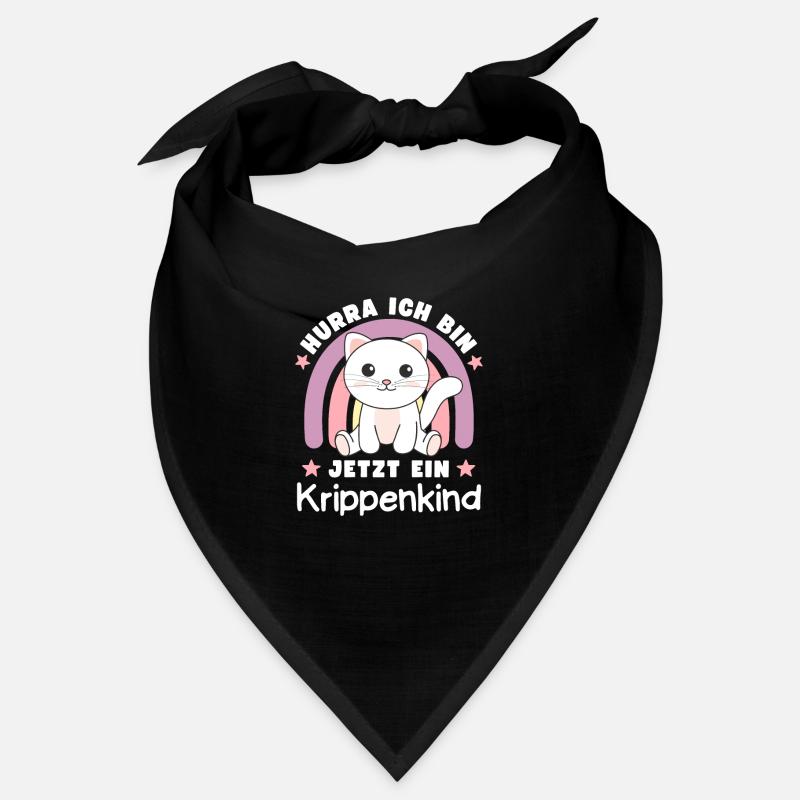 Hurra Ich Bin Jetzt Ein Krippenkind Katze Bandana