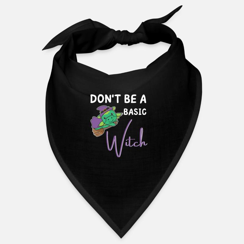 Drache Halloween Hexen don't be a basic witch Bandana