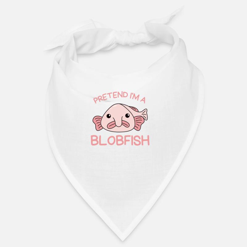 Stell dir vor ich bin ein Blobfisch Halloween Bandana
