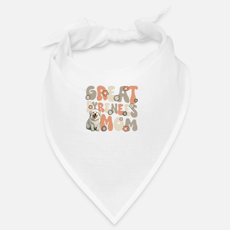 Pyrenäenberghund Groovy Great Pyrenees Mom Bandana