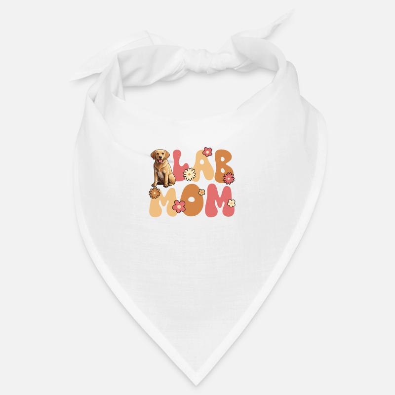 Labrador Retriever Groovy Lab Maman Bandana
