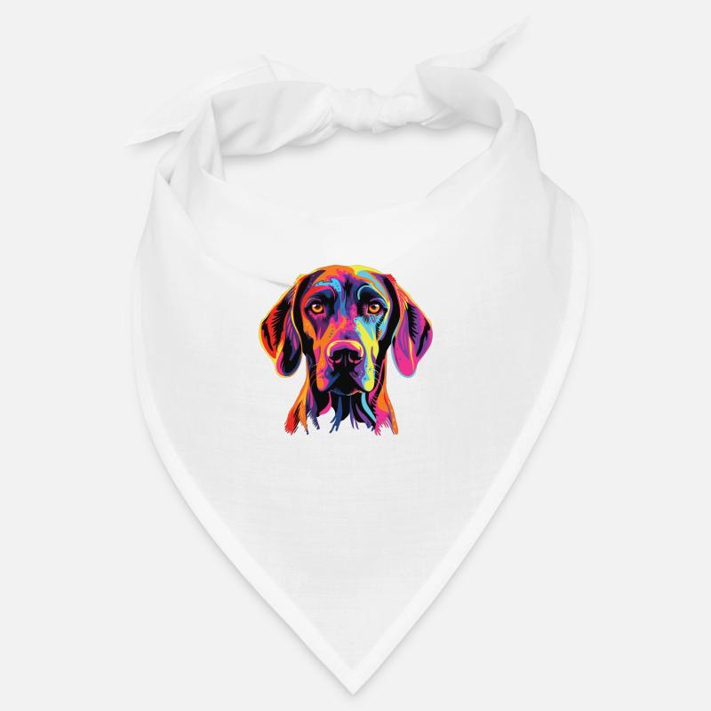 Aquarelle colorée Plot Hound Bandana