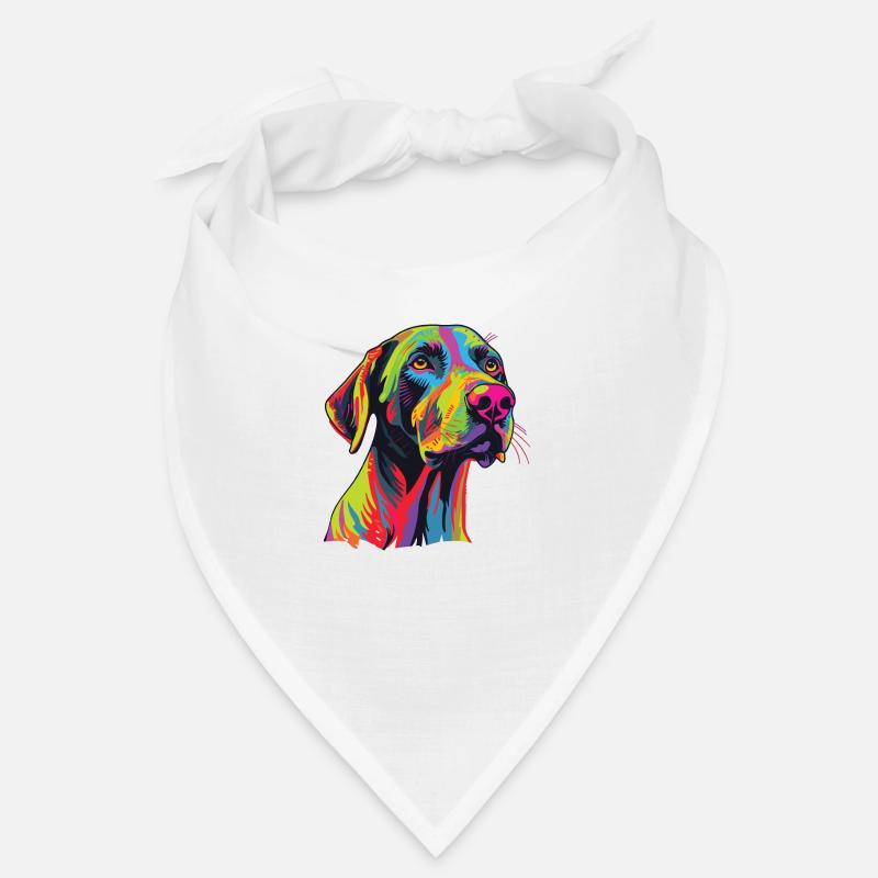 Aquarelle colorée Plot Hound Bandana
