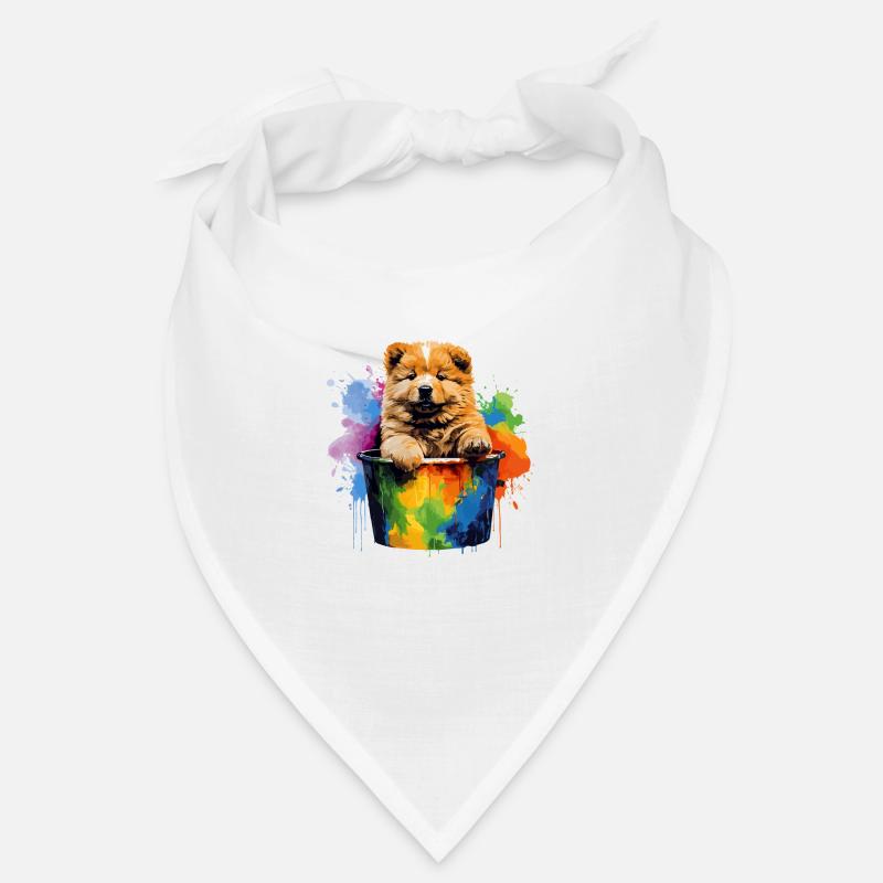 Chow Chow Hund Chinesische Hunderasse Bandana