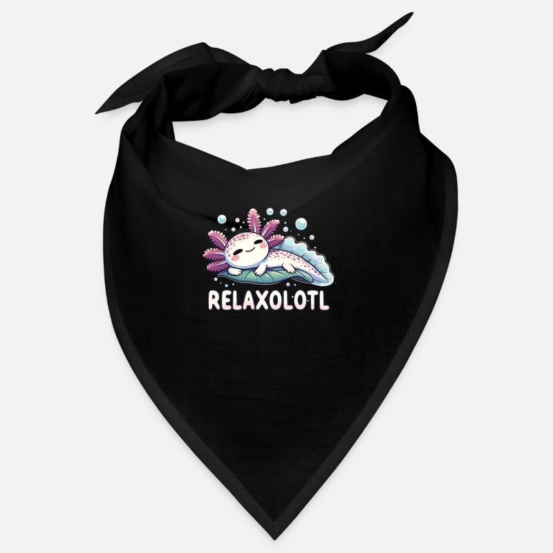 Relaxolotl Axolotl Lover Animaux mignons Relax Bandana