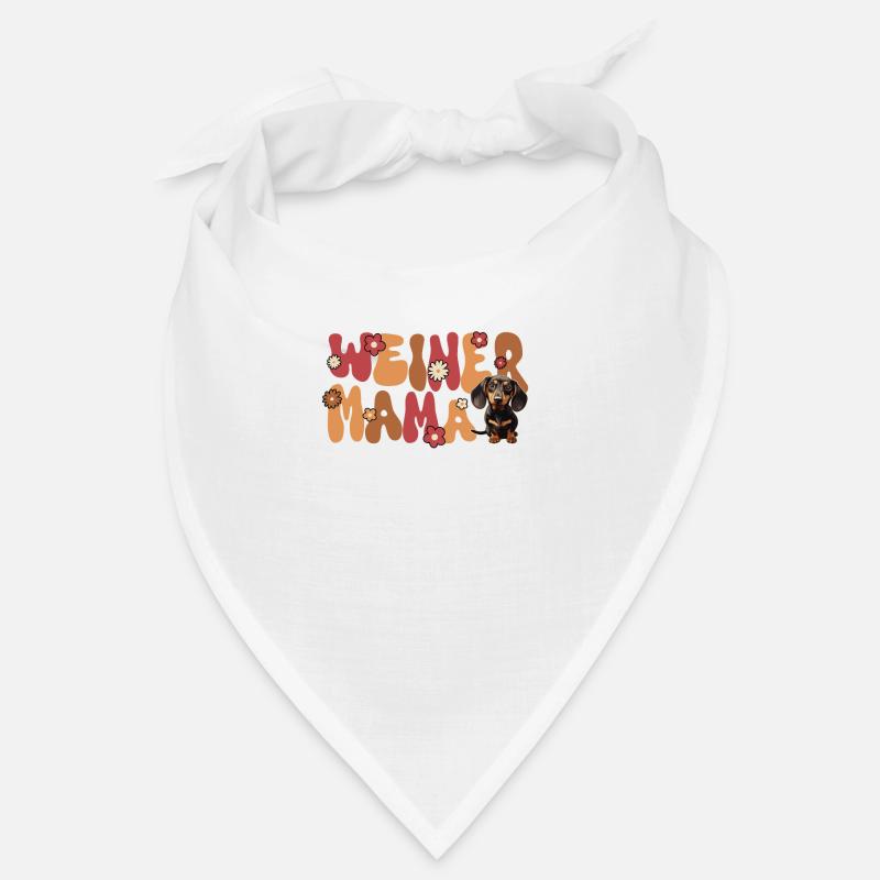 Maman teckel Groovy Weiner Bandana