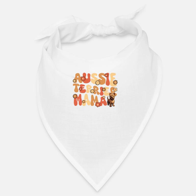 Australian Terrier Groovy Aussie Terrier Mama Bandana