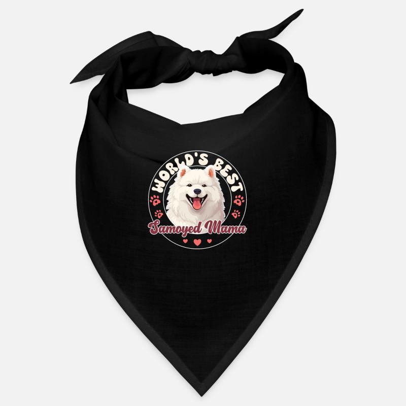 Samoyed Groovy Samoyed Mom Bandana