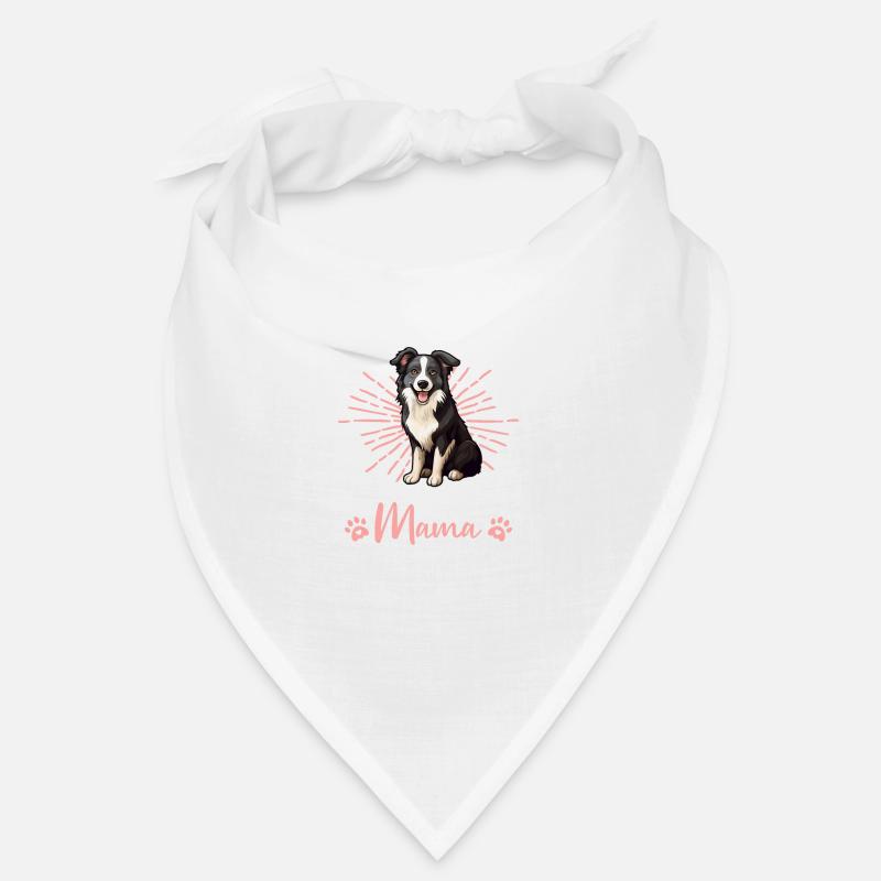Border Collie Dog Border Collie Mama Bandana