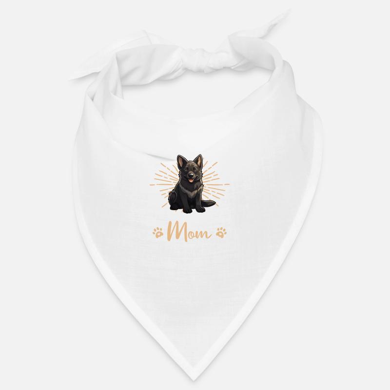 Norwegischer Elchhund Groovy Elkhound Mom Bandana