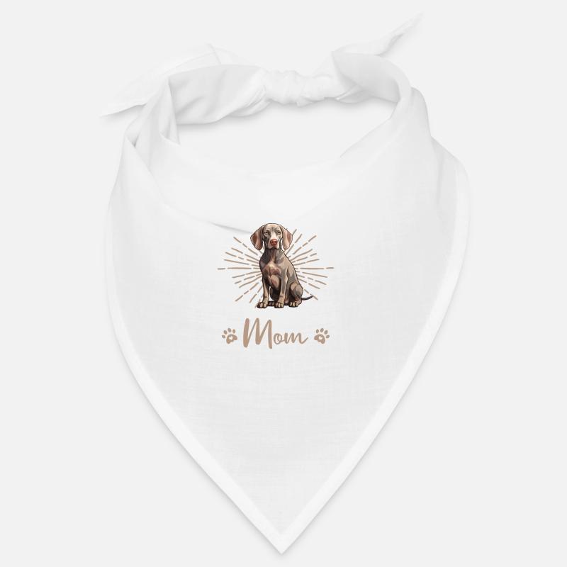 Braque de Weimar Groovy Weimar Mom Bandana