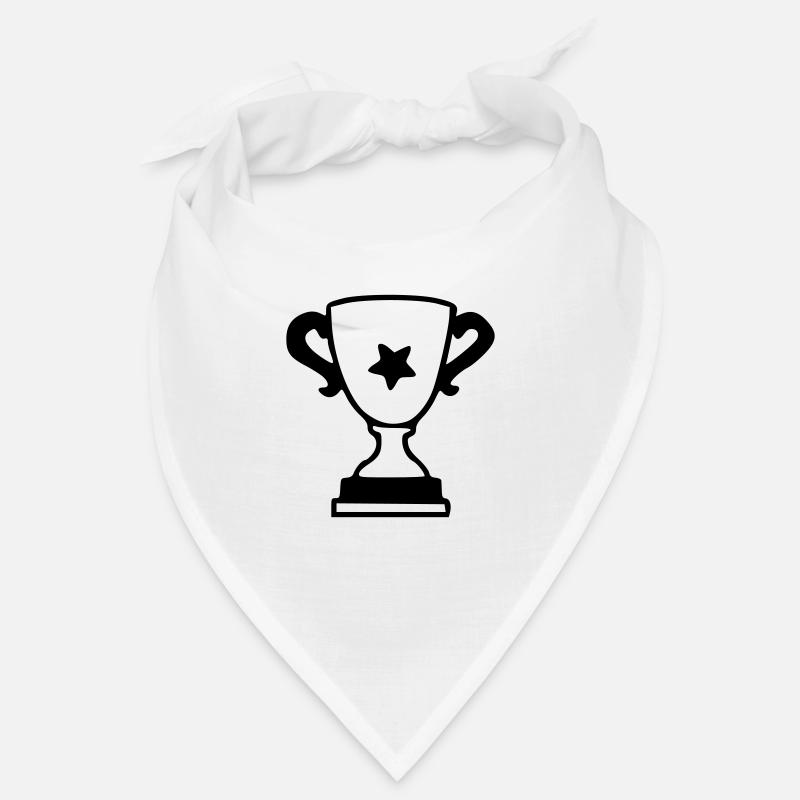 Cup Drawing Win Sketch Black Bandana