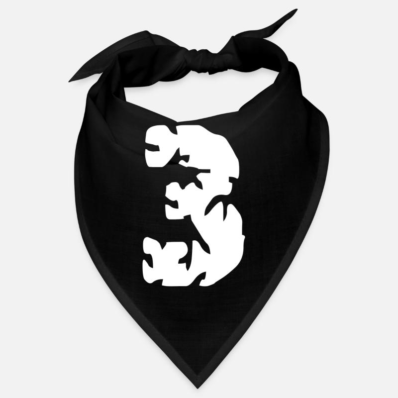 Maillot 3 numéros Bandana