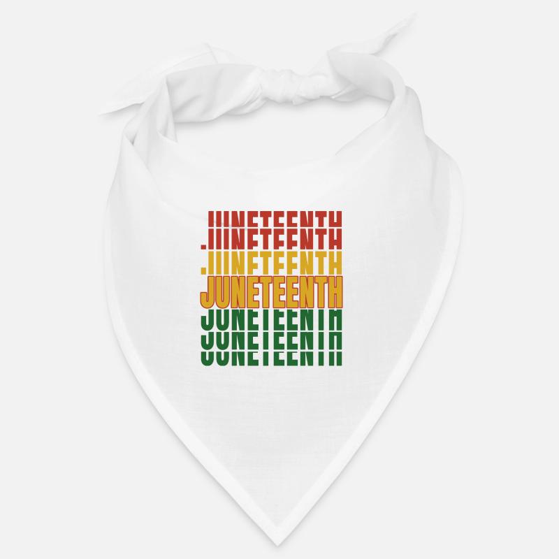 Juneteenth Black History Day Pride Geschenk Bandana