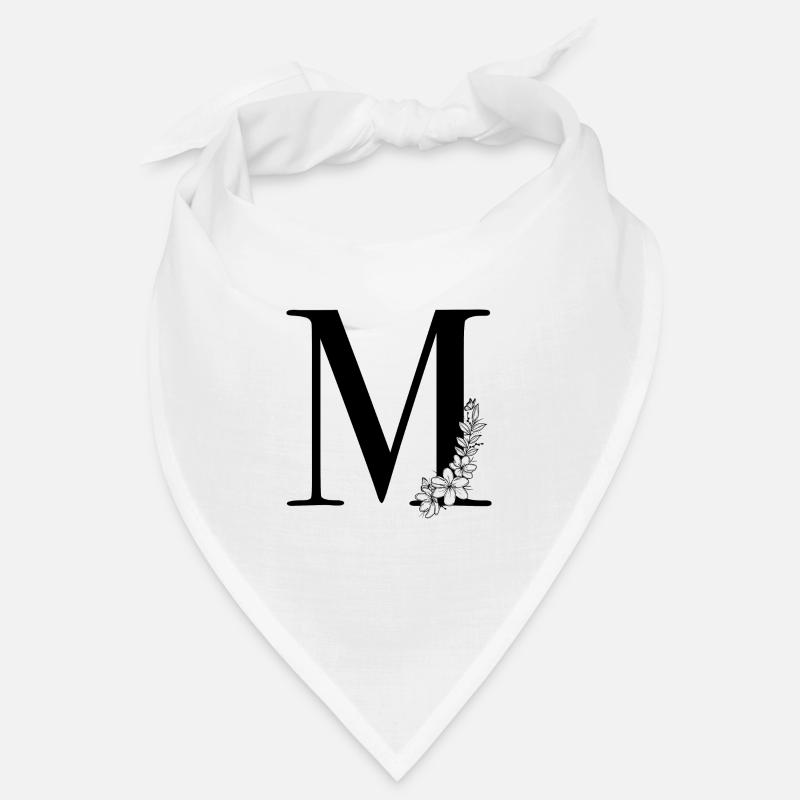 Lettre M Bandana
