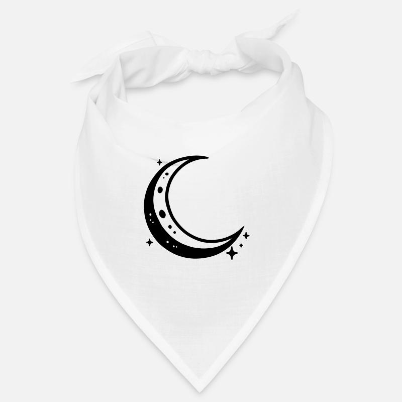Moon Crescent Moon Bandana