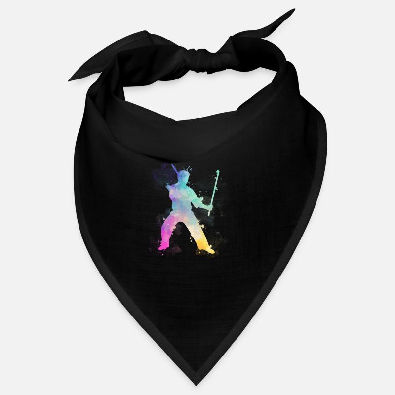 Silhouette Arnis Escrima Kali Martial Art Bandana