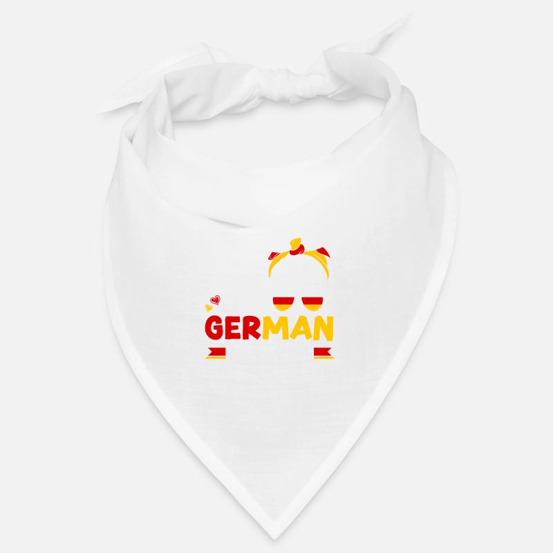 German Germany German Flag Cute Until My German Bandana