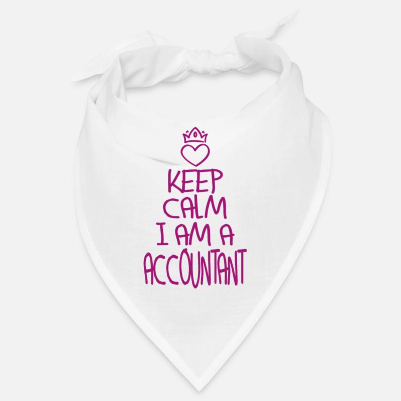 Gardez calme Comptable Cool Comptable Cadeau Bandana