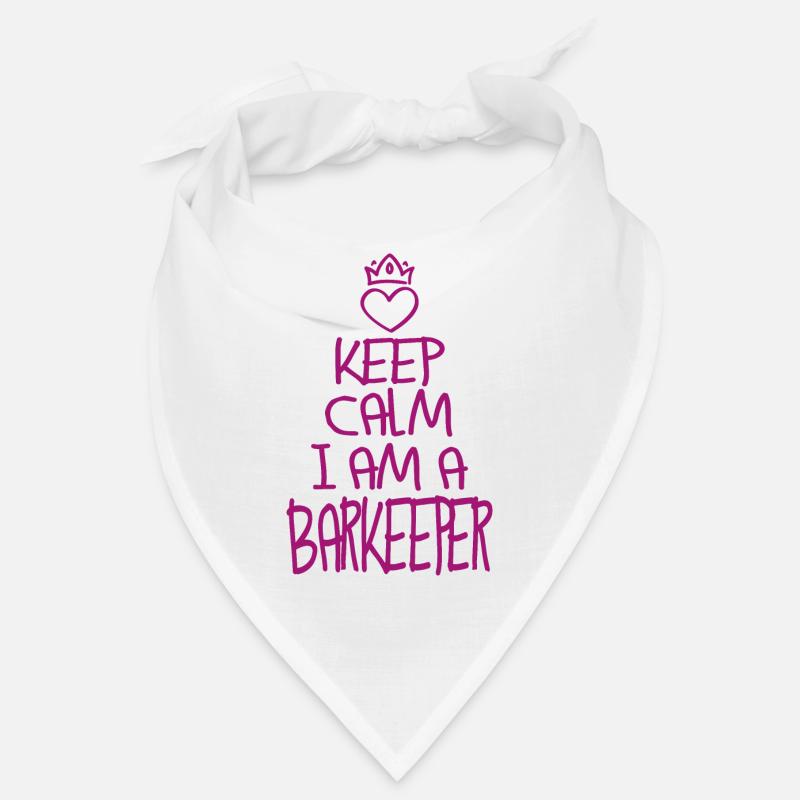 Gardez calme Bartender Cool Bartender Cadeau Bandana