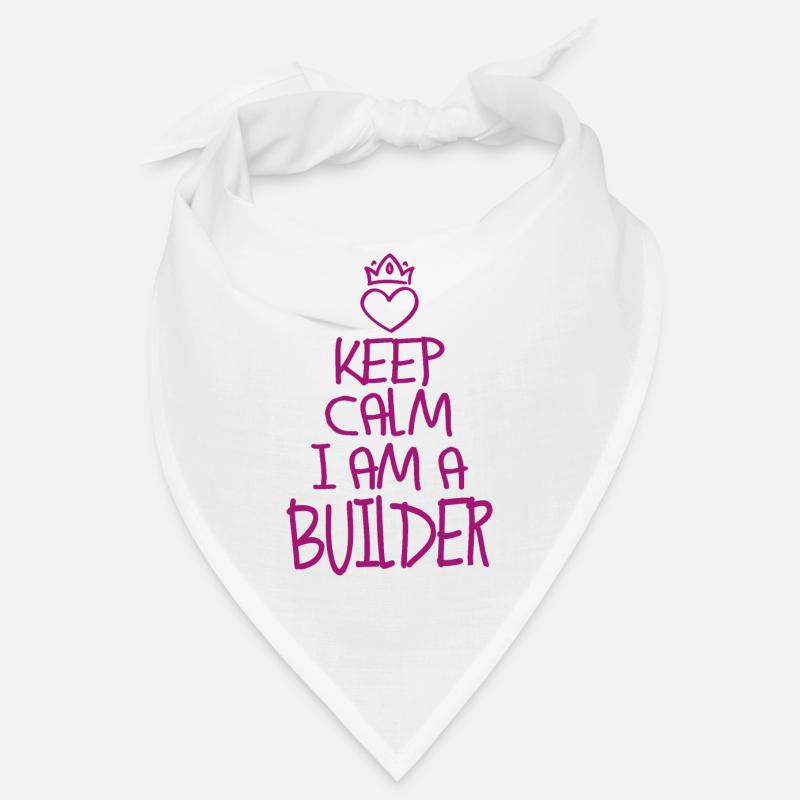 Keep Calm Construction Worker Cool Construction Worker Gift Bandana