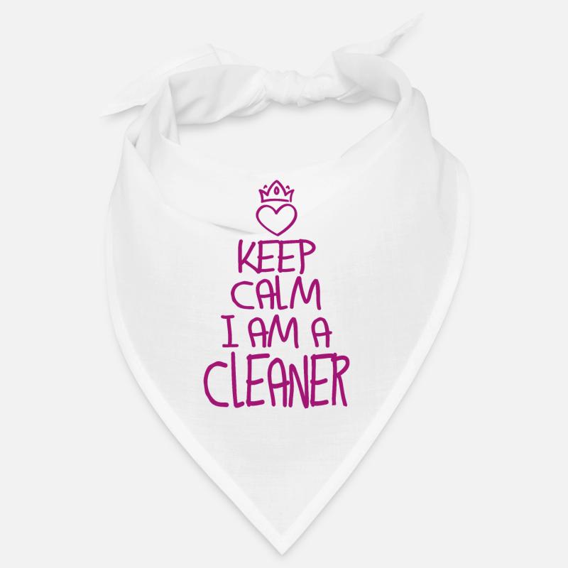 Keep Calm Cleaner Bandana