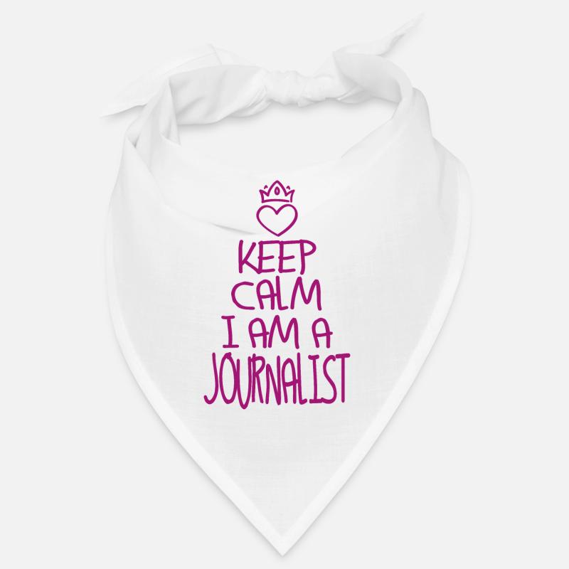 Keep Calm Journalist cool Journalist Geschenk Bandana