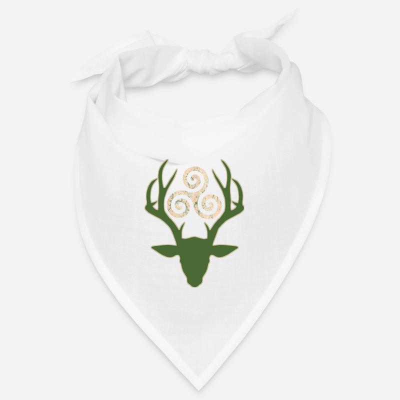 symbole celtique 1 e 1 avec cerf Bandana