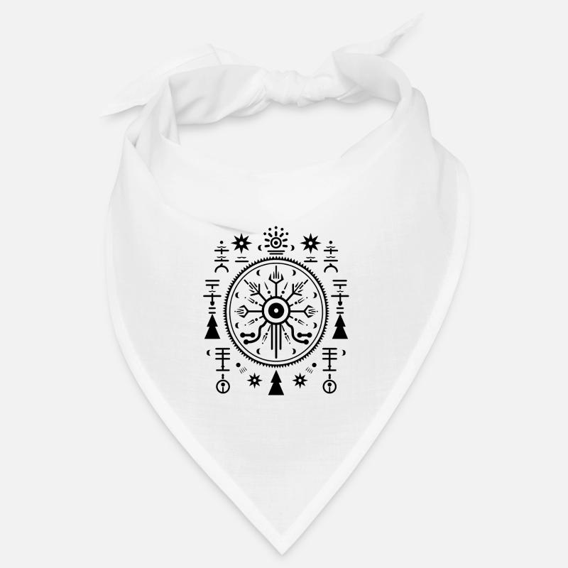 Illustrations d’art de la Santeria pour les connaisseurs de Cuba Bandana