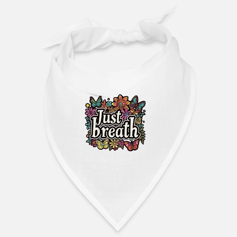 Just Inspiration Zitat Schmetterlinge Bandana