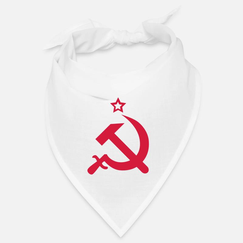 Hammer + Sickle + star / Serp + Molot Soviet Union Bandana