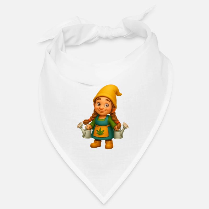 Zwergin mit Gießkannen Bandana