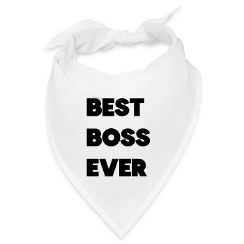 Bester Chef aller Zeiten - Bandana - Weiß - Vorne