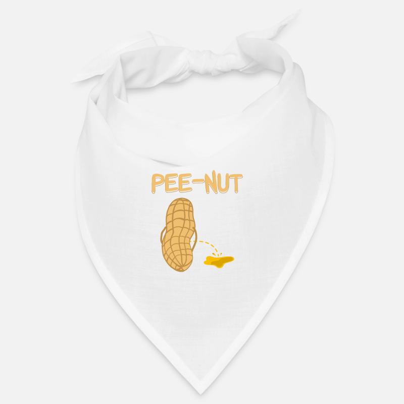 Pee nut - peanut - peeing peanut Bandana