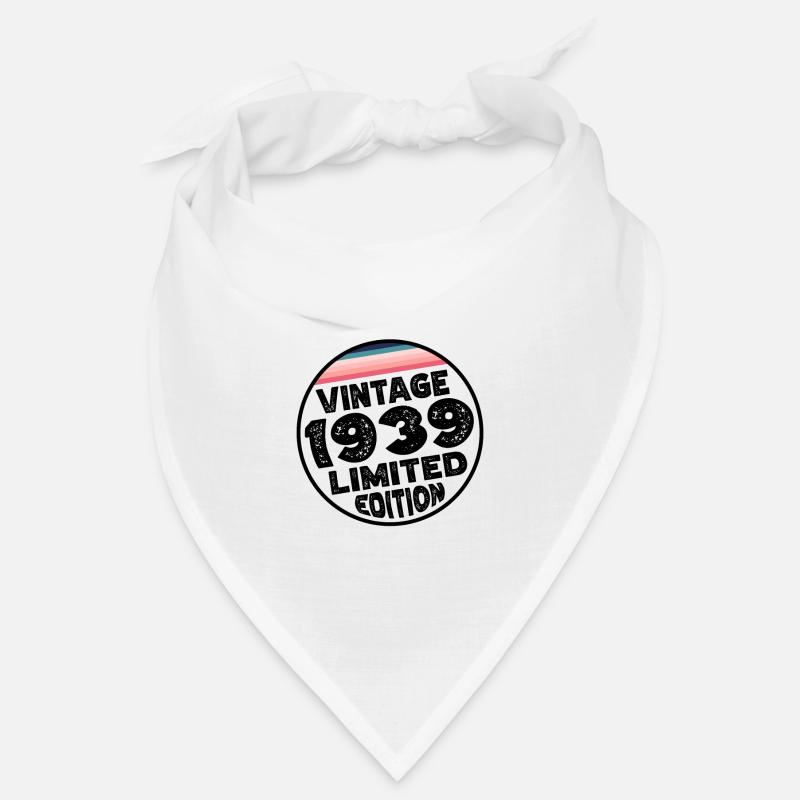 Édition limitée depuis 1939 Cadeau d’anniversaire Bandana