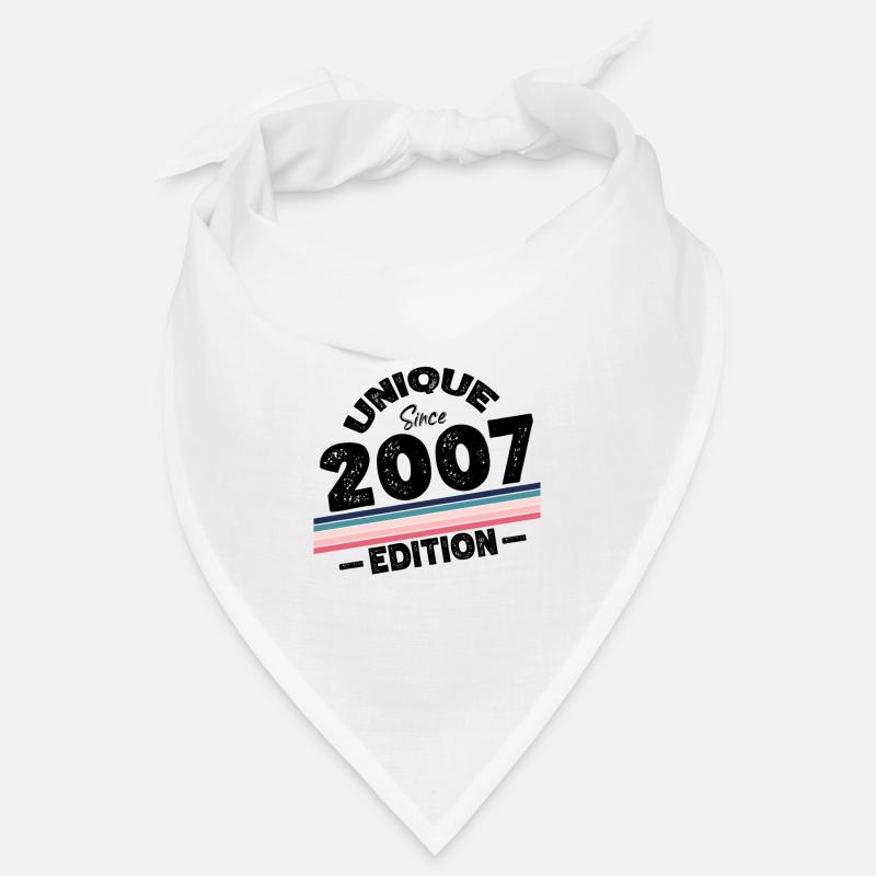Unique depuis 2007 Edition Anniversaire Millésime 2007 Bandana