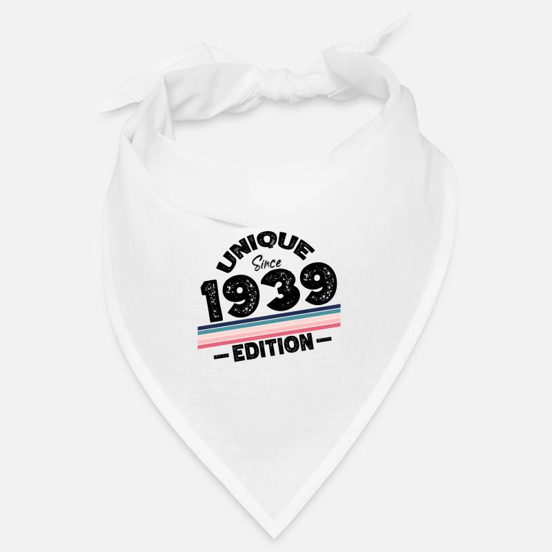 Unique depuis 1939 Edition Anniversaire Vintage 1939 Bandana